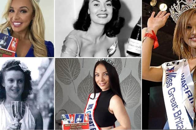 The book celebrates 75 years of the Miss Great Britain contest