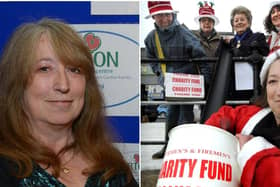 Liz Blades has worked tirelessly in the community, including on the committee of the Fishermen and Firemen Charity Fund for over 20 years.