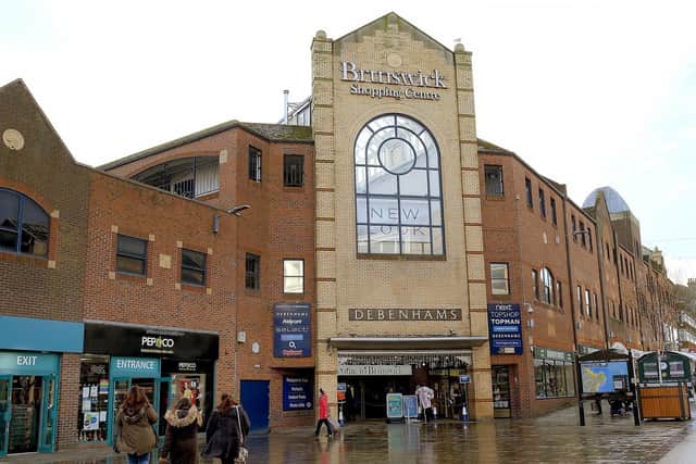 Some businesses remain open in the Brunswick Centre