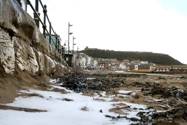 Wintry showers are forecast for the Yorkshire Coast