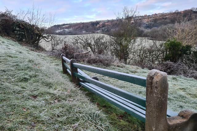 Hard frost on the North York Moors