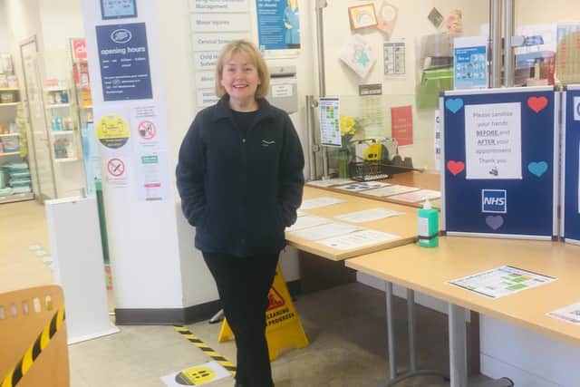 Bev Moorhouse, specialist nurse for the homeless.