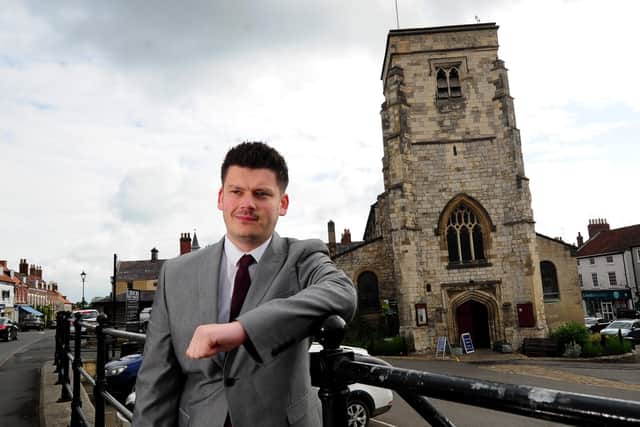 Councillor Keane Duncan, leader of Ryedale District Council.