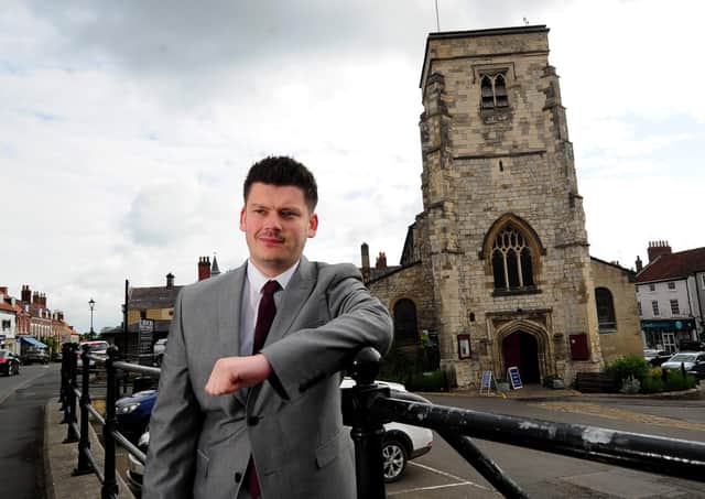 Councillor Keane Duncan, leader of Ryedale District Council.