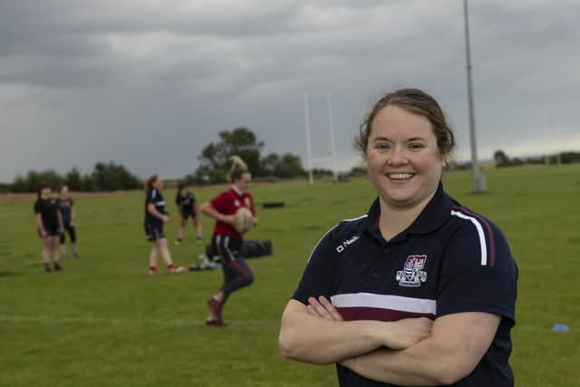 Scarborough RUFC Valkyries captain Sam Knight