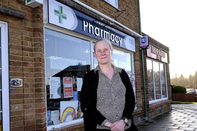 Lisa Kellett, Pharmacy Manager at Barrowcliff Pharmacy says she wants to give the vaccine.