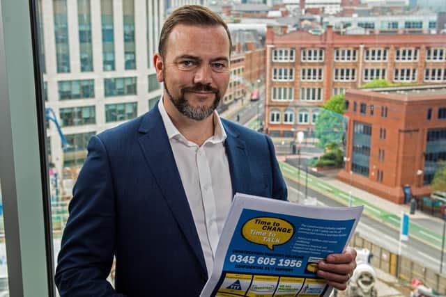 Ian Anfield, managing director of Hudson Contract. Picture Bruce Rollinson