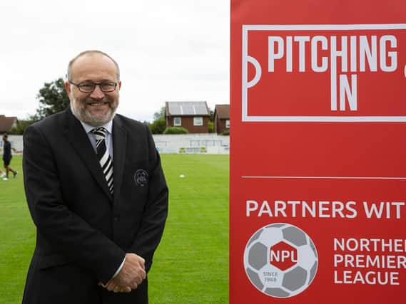 PitchingIn NPL chairman Mark Harris