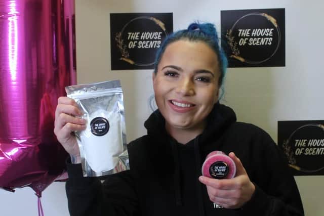 Alisha Berry started ‘The House of Scents’ in January last year.