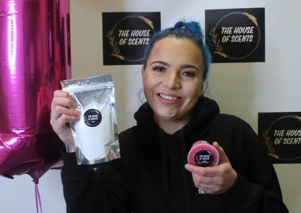 Alisha Berry started ‘The House of Scents’ in January last year.