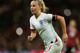 Beth Mead in England action