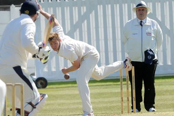 NEW SIGNING: Left arm pace bowler James Wainman is delighted to have joined Scarborough
