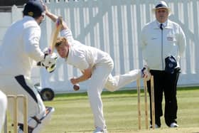 NEW SIGNING: Left arm pace bowler James Wainman is delighted to have joined Scarborough