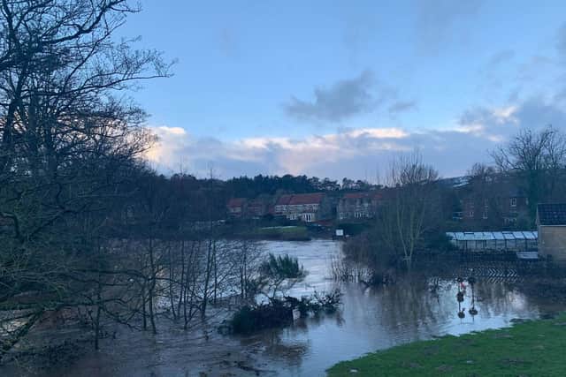 This is what it looked like in Lealholm this morning, photo contributed by Anna Featherstone.