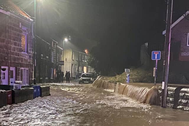 Flooding in Loftus overnight