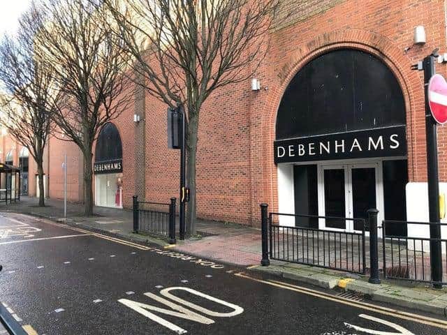 Scarborough's branch of Debenhams will close.