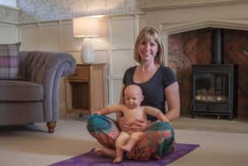 Rebecca Palmer's colic podcast featuring other local mums is being listened to around the globe