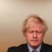 Prime Minister Boris Johnson during a media briefing in Downing Street, London, on coronavirus (Covid-19). Photo: PA