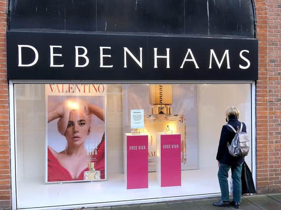 Debenhams store, Brunswick Shopping Centre.