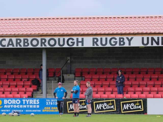 There has been no rugby action at Silver Royd in almost a year