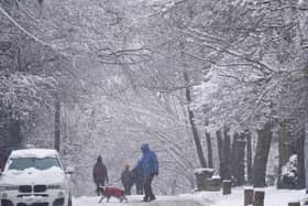 A yellow weather warning for snow and ice is in place across Yorkshire.