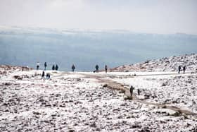 There is a Met Office amber warning in place for heavy snow across Yorkshire. Photo: Ilkley.