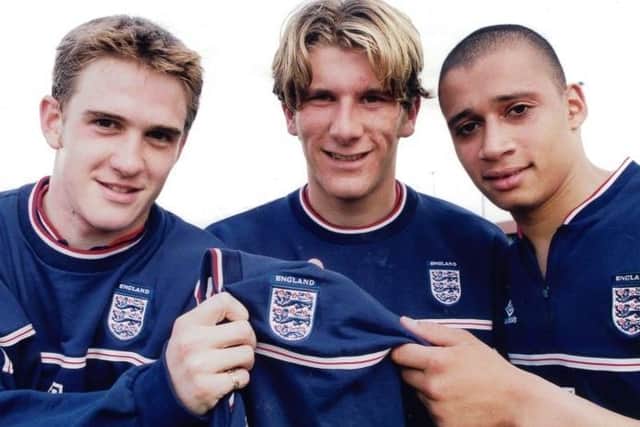 The three ex-Brid Rangers aces who went on to play for England Under-21s, Lee Morris, Richard Cresswell and Curtis Woodhouse