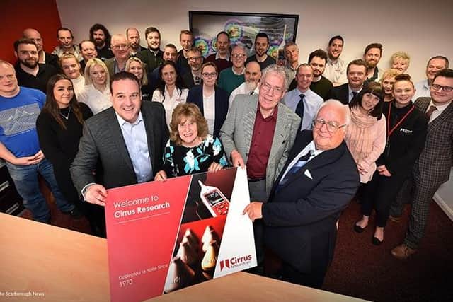 Staff at  Cirrus Research plc