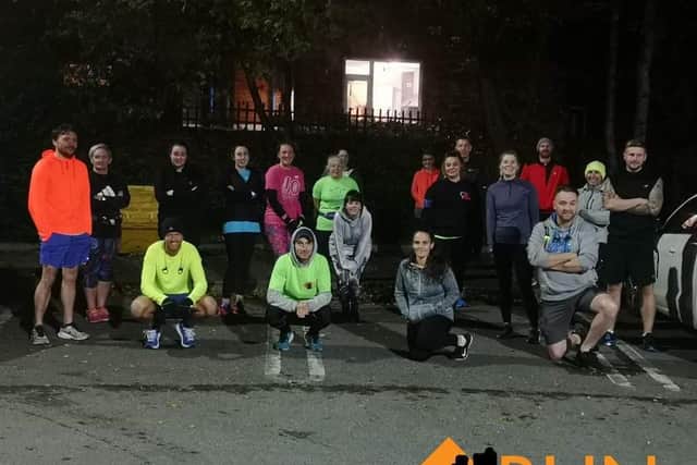 Runners who are set to take on a 36-hour challenge.