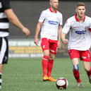 Boro's Kieran Glynn gets on the ball