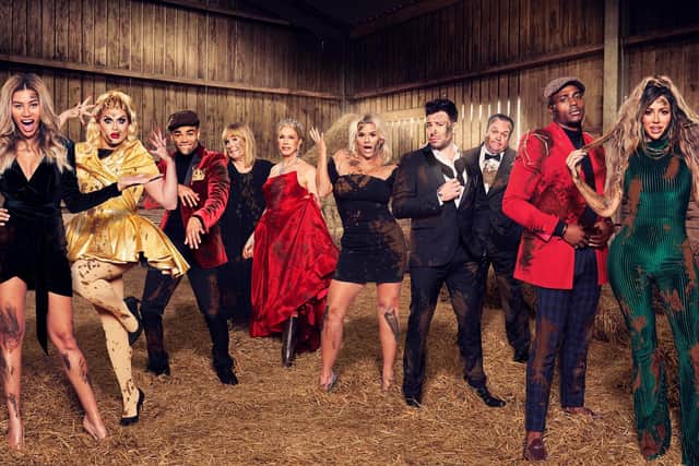 The cast of season three Celeb's on the Farm.