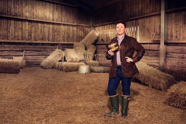 Celeb's on the Farm host, Stephen Bailey.