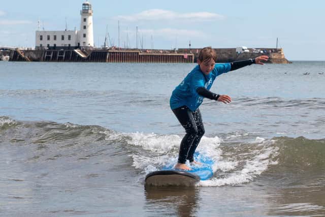 The Wave Project help to improve children's mental health through surf therapy.