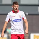 BAILEY’S BACK: Defender Bailey Gooda is delighted to be back at Scarborough Athletic