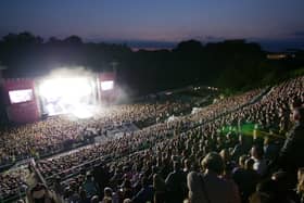 Crowds enjoying the Stereophonics at the Open Air Theatre, Scarborough.