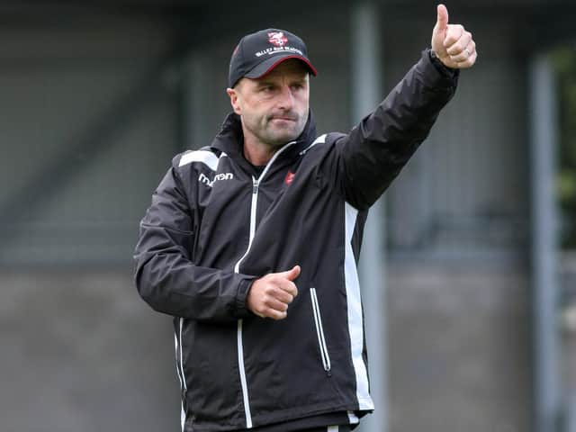 Scarborough Athletic manager Darren Kelly