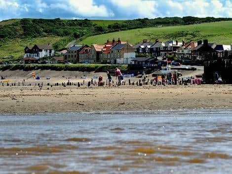 People are being asked to resist travelling to beauty spots like Sandsend, from outside the area, in the battle against Covid.