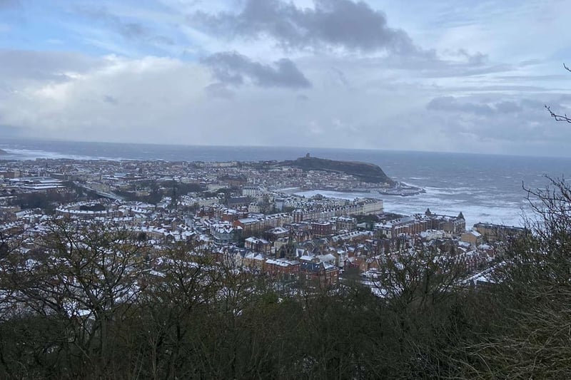 A fabulous view across the town