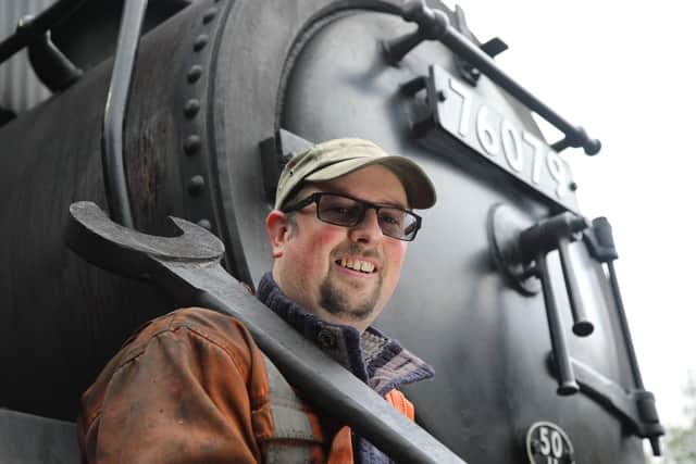Traction and rolling stock manager Piglet joined North Yorkshire Moors Railway as an apprentice in 1996.
