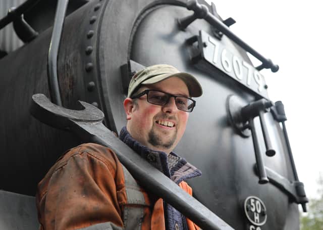 Traction and rolling stock manager Piglet joined North Yorkshire Moors Railway as an apprentice in 1996.