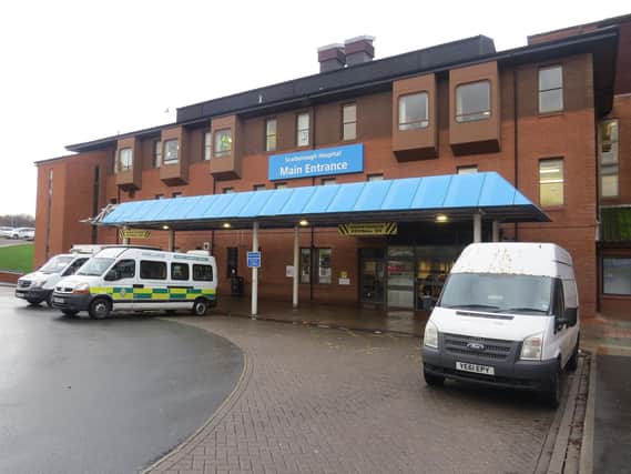 The report found £3.3 million was needed at Scarborough to eradicate high-risk issues to avoid serious injuries to patients.