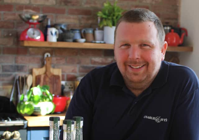 Charlie and Ivy's co-founder Adam Palmer.