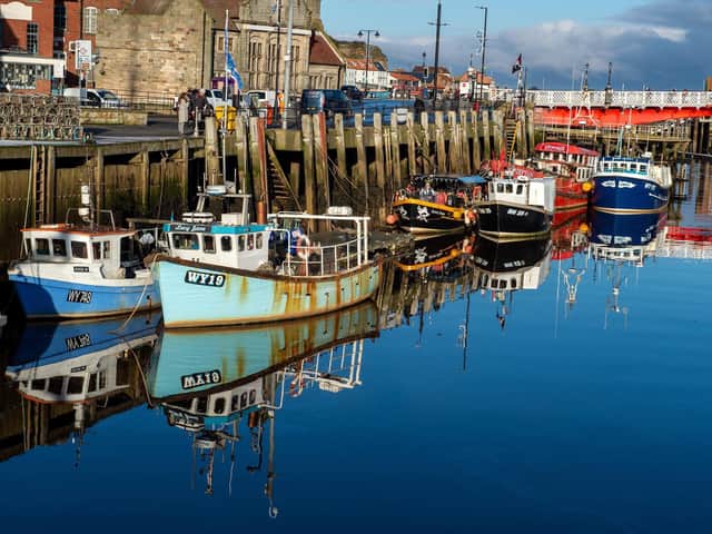 Whitby harbour.