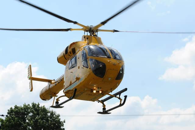 Lincs and Notts Air Ambulance.