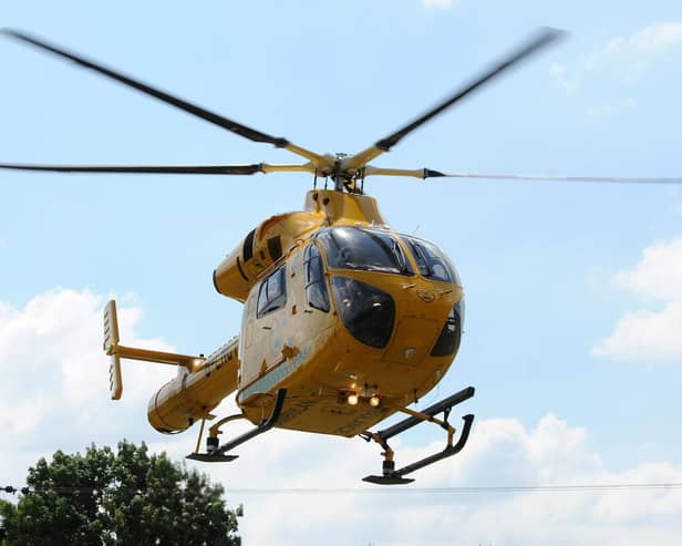 Lincs and Notts Air Ambulance.