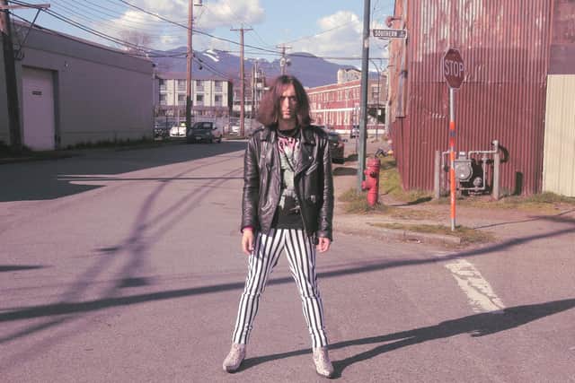 Julian Molinero, pictured in California, has been writing his band’s next album in Scarborough.