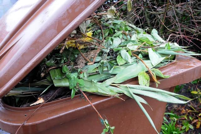 Residents are being told to keep tags on their garden waste bins.