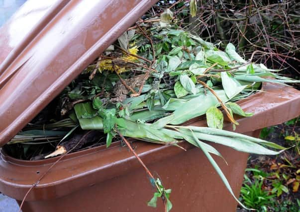 Residents are being told to keep tags on their garden waste bins.