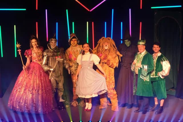 The cast of The Wizard of Oz.