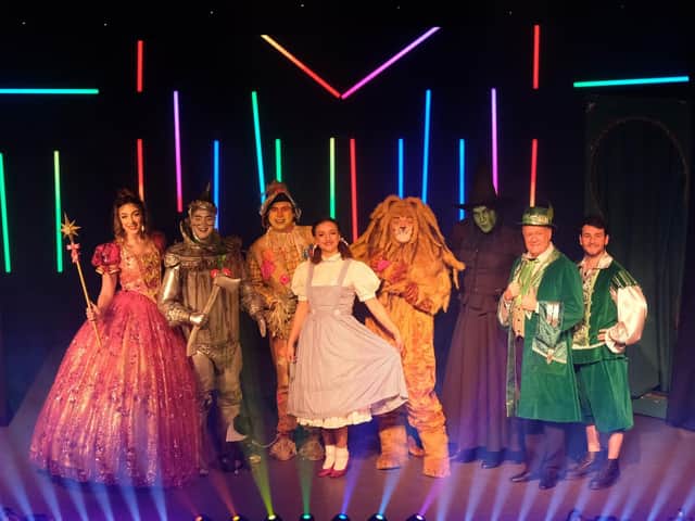 The cast of The Wizard of Oz.